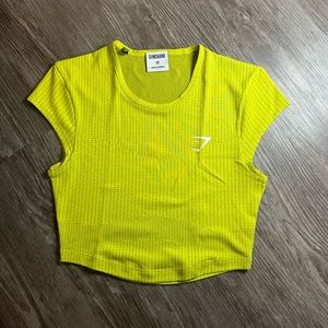 Gymshark fitted crop top